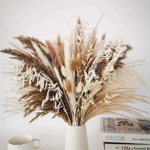 Dried Flower Bouquet with Boho Charm