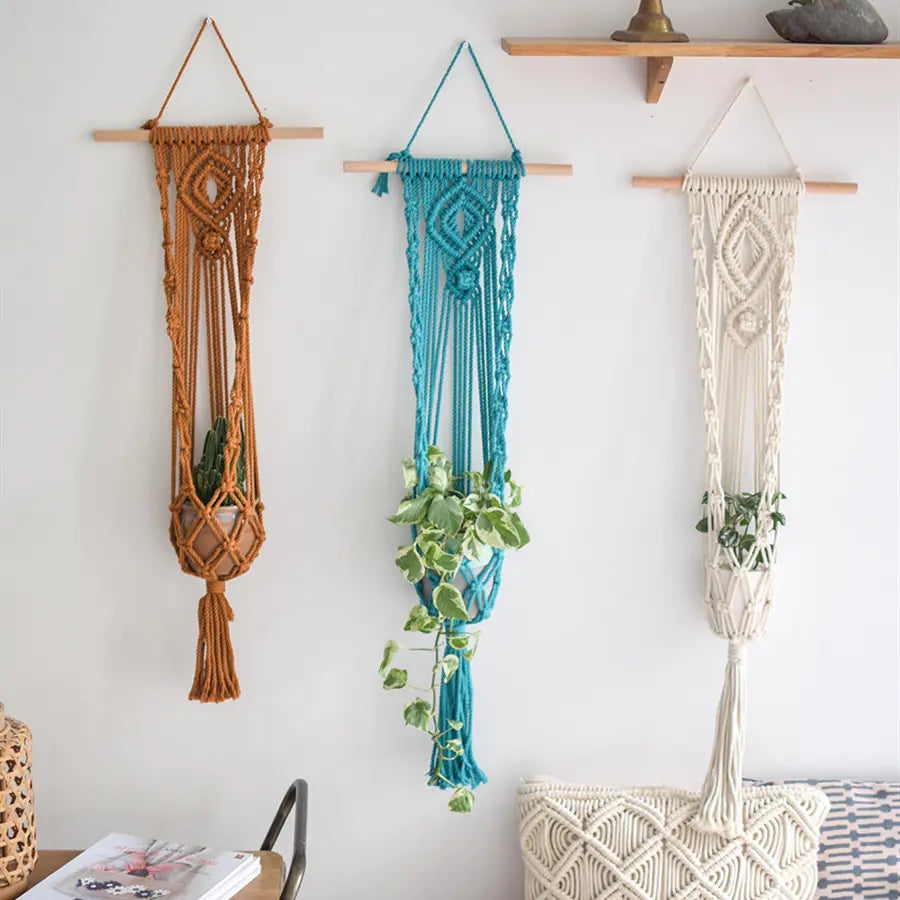 Handwoven Plant Hanging Basket