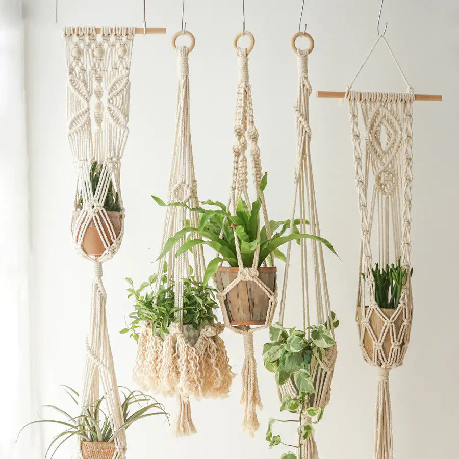 Handwoven Plant Hanging Basket